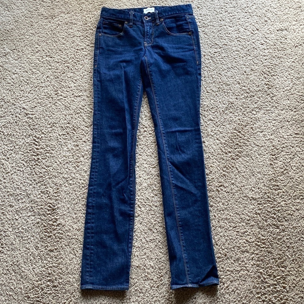 𝅺madewell Skinny Low Worker Jeans Size 25
